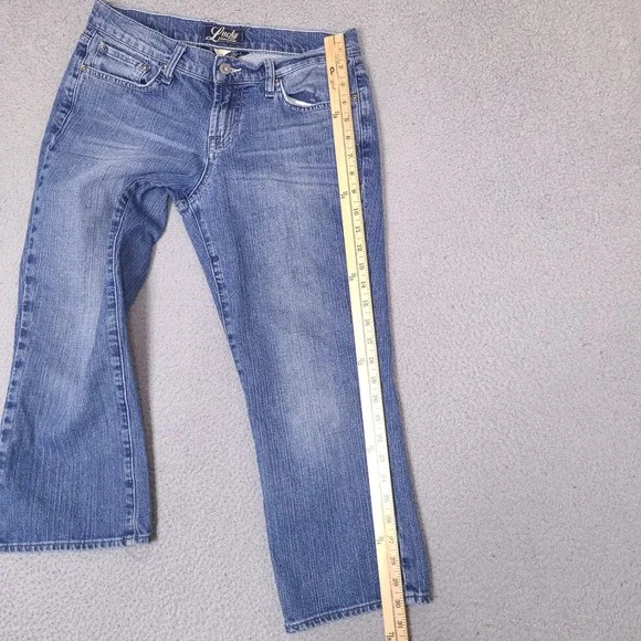 Lucky Brand Classic Rider Crop Jeans Womens 8/29 Medium Wash Denim Dungarees - Picture 9 of 15